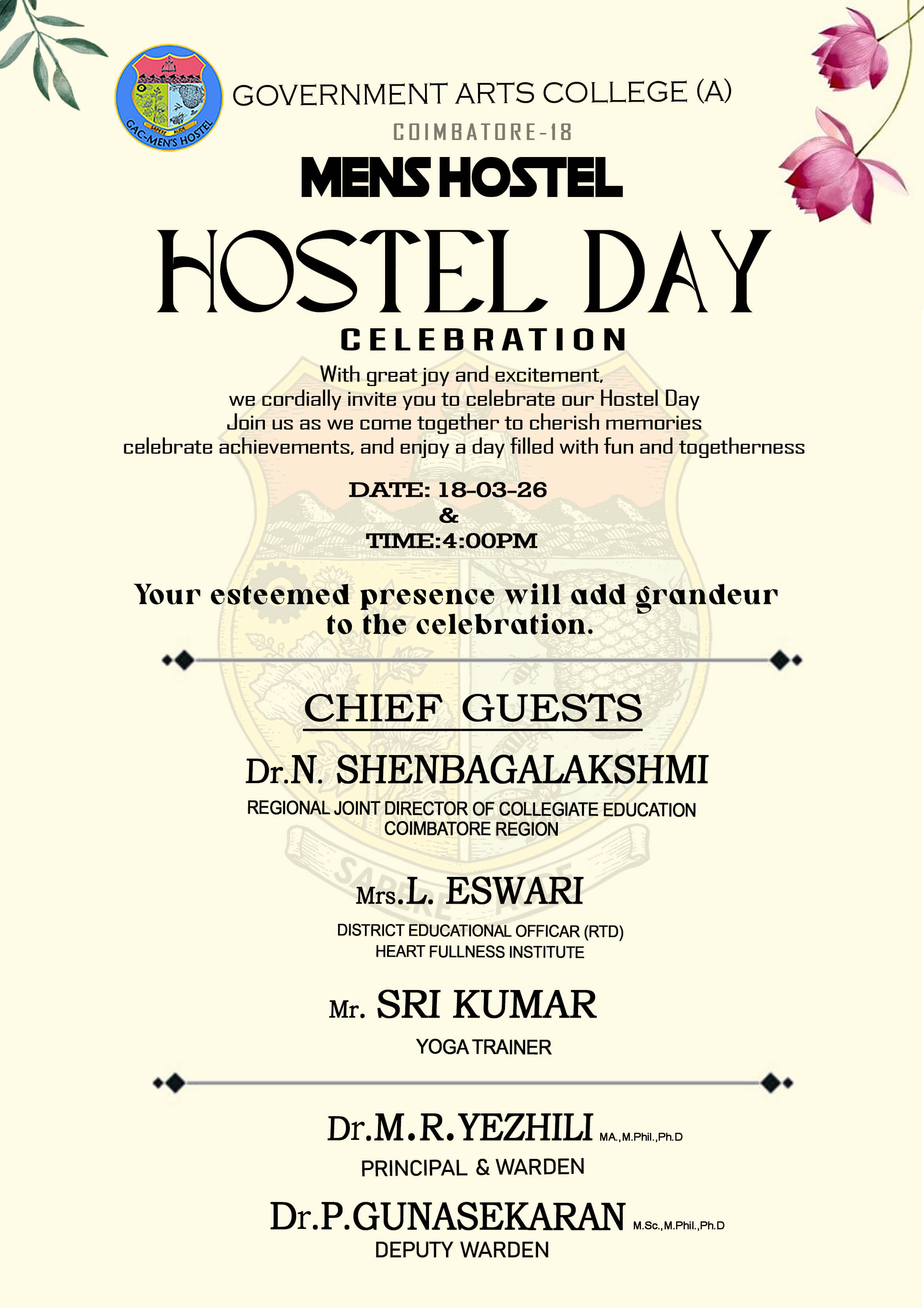 Event Invitation